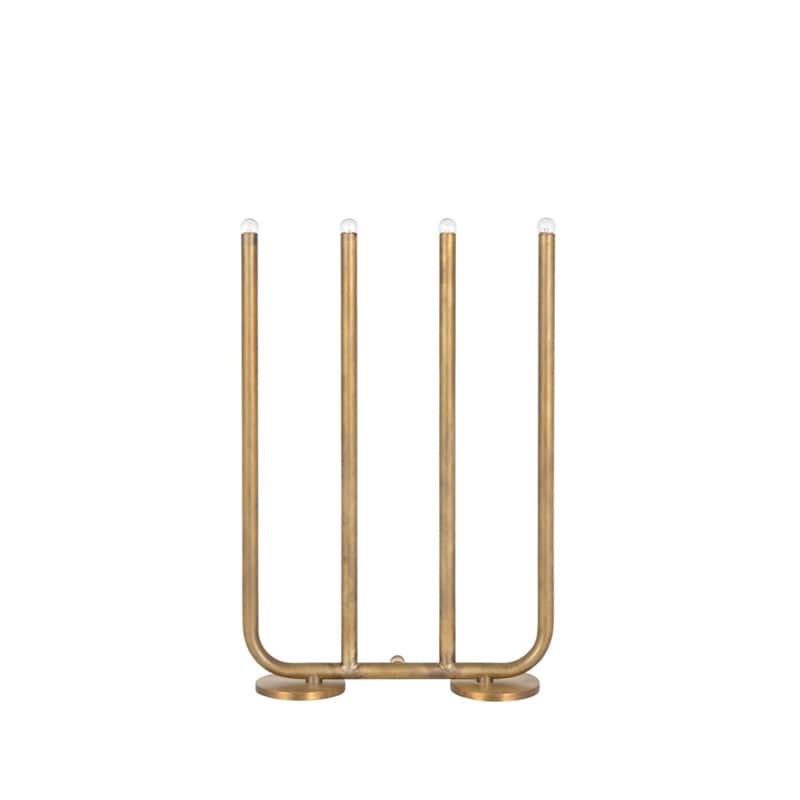 Konsthantverk - December 4 Ljusstake råmässing