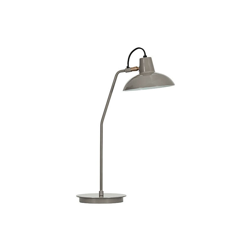Desk bordslampa grå