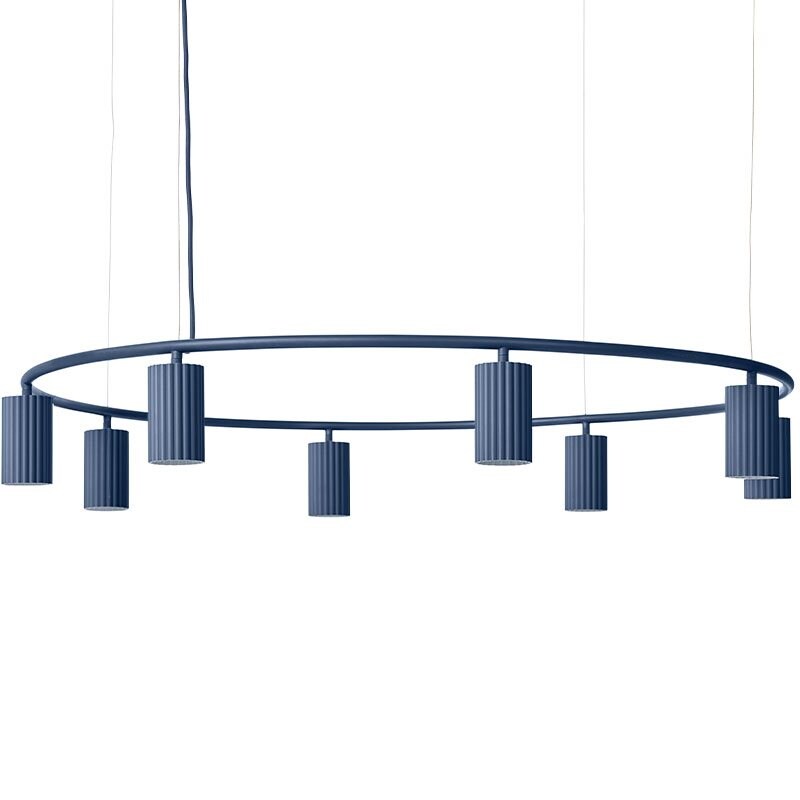 Donna Circle 100 Pendant lamp Midnight blue