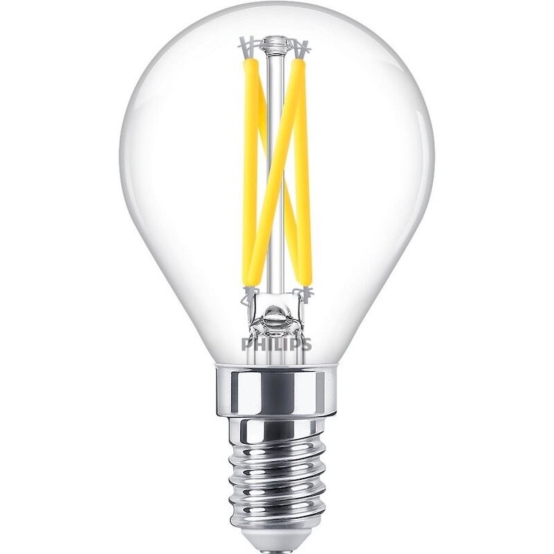 Philips - E14 Klot klar 3.4W (=40W) 470lm Warm Glow