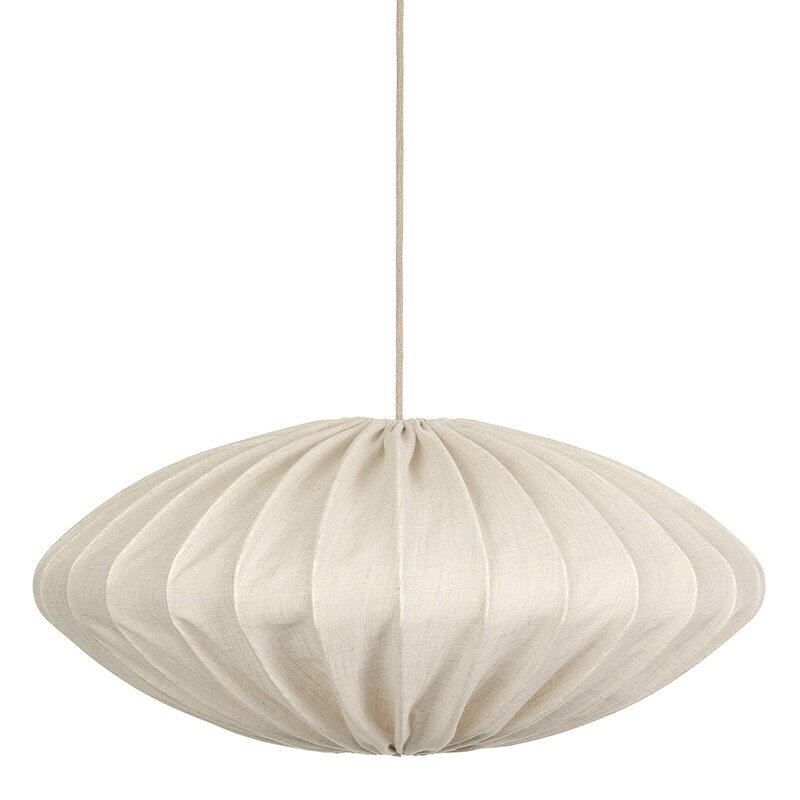 Watt & Veke - Ellipse Ø80 lampskärm linne natural