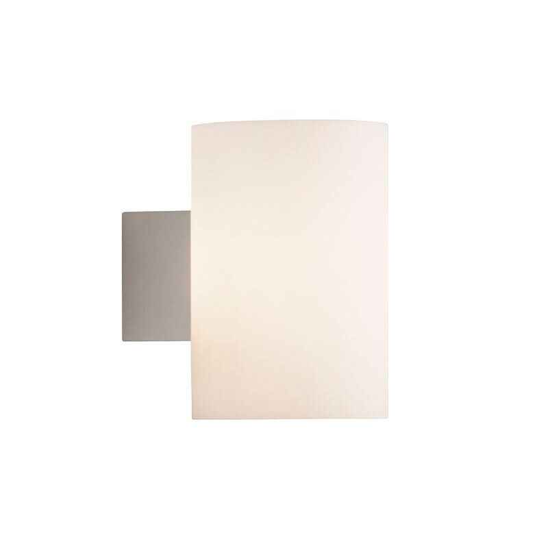 Evoke L vägglampa IP44 vit/opal glas