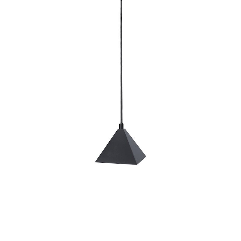 Ferm Living - Kare taklampa blackened stainless steel