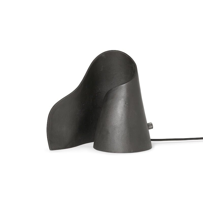 Oyster bordslampa svart