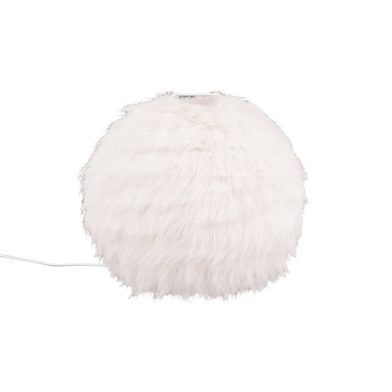Trio Lighting - Furry bordslampa sand
