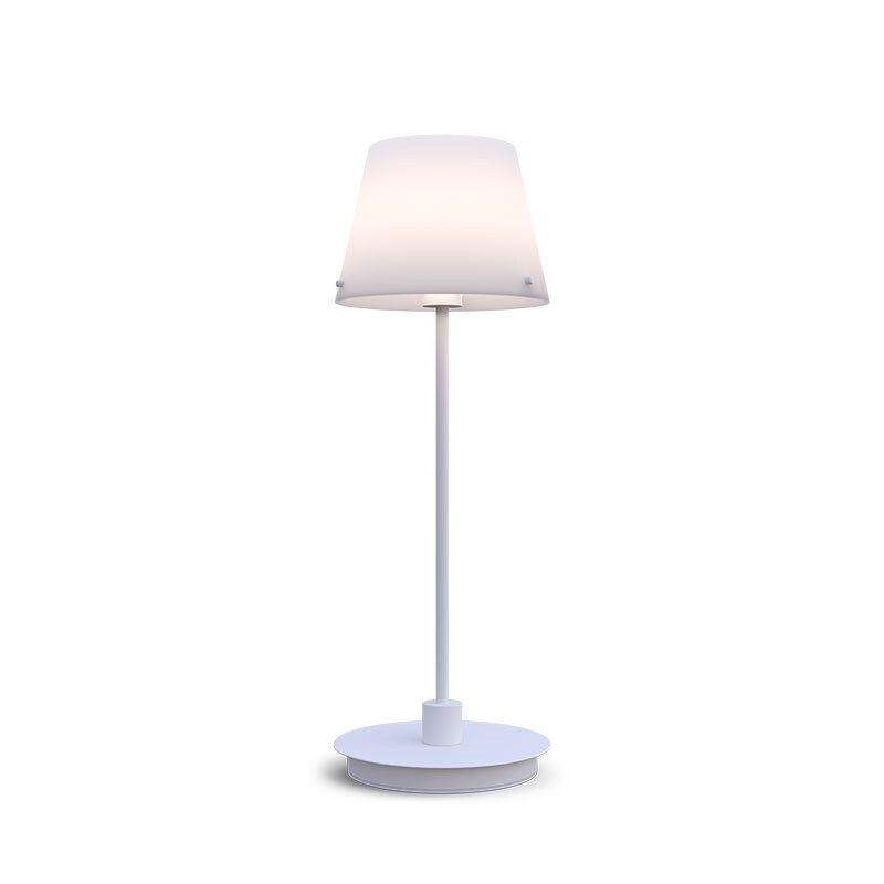 Herstal - Gil il Grande bordslampa vit/opalglas