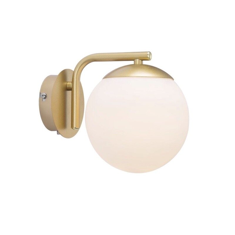 Grant vägglampa mässing