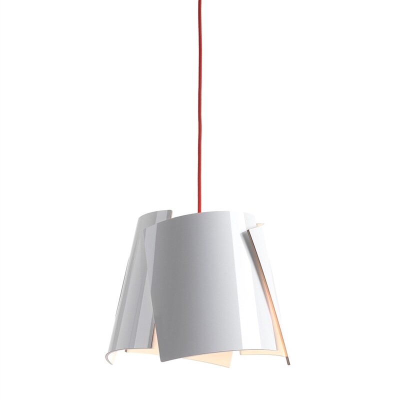 Leaf 28 taklampa vit
