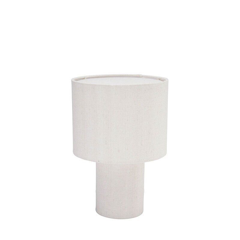 PR Home - Leah 28 cm bordslampa ljusbeige