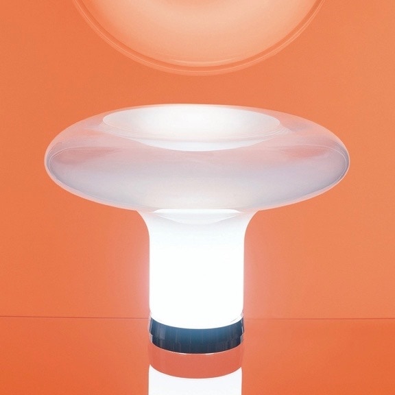 Lesbo bordslampa vitt rökfärgat glas Artemide Norrmalms Elektriska Lesbo bordslampa vitt rökfärgat glas Artemide Norrmalms Elektriska