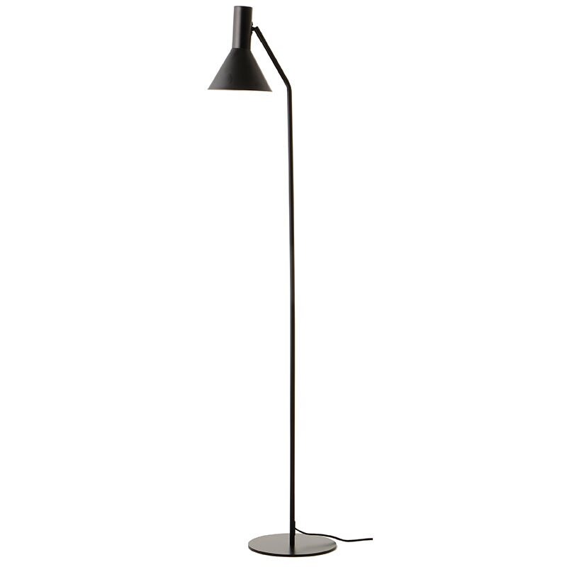 Lyss golvlampa mattsvart