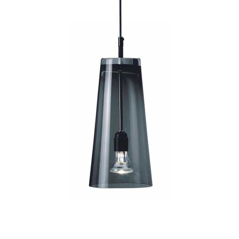 Manhattan 23 rökfärgat glas taklampa