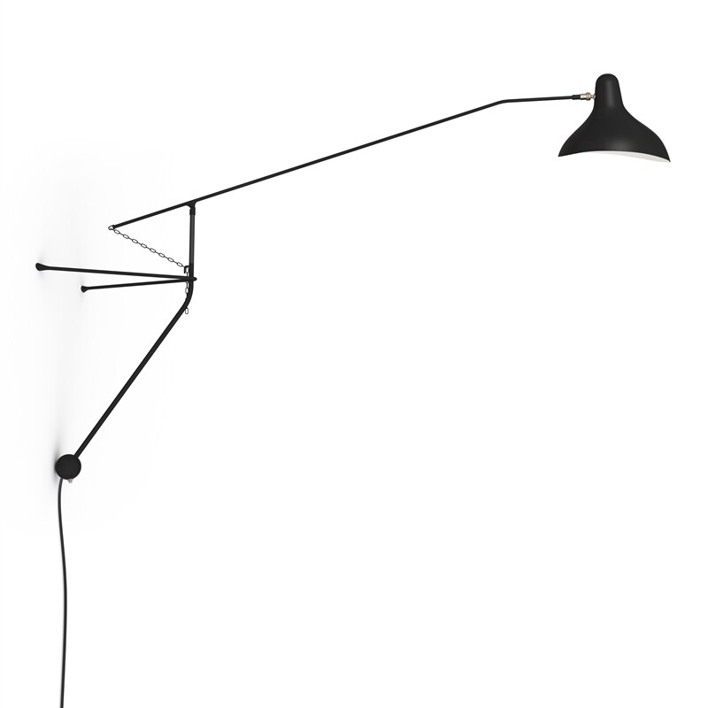 Mantis BS2 vägglampa matt svart