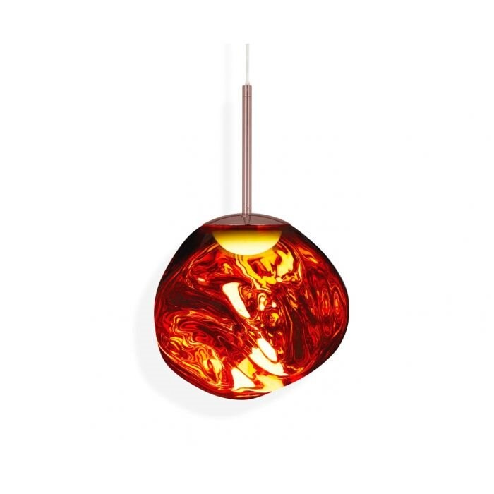 Melt mini taklampa koppar