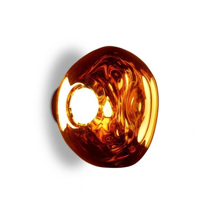 Melt Surface mini plafond/vägglampa koppar