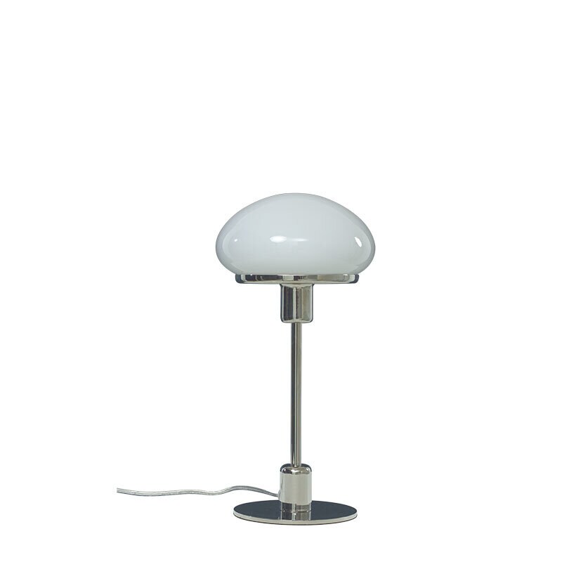 Aneta - New August bordslampa liten, silver/vit