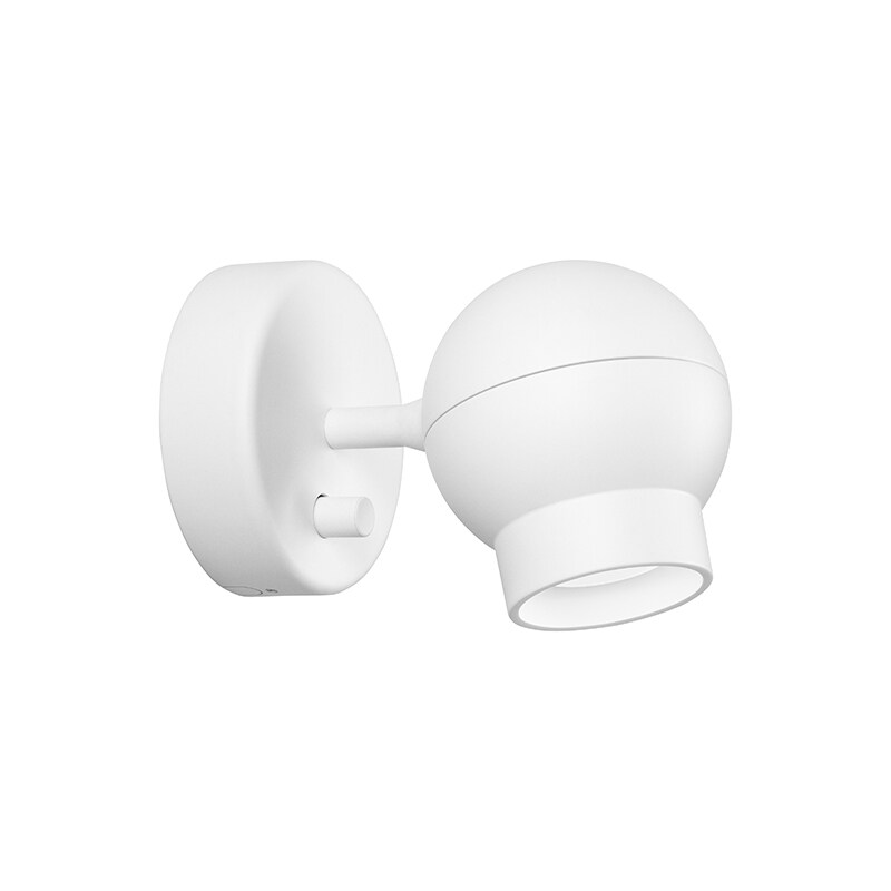 ateljé Lyktan - Ogle mini vägglampa vit