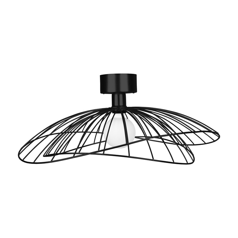 Ray plafond/vägglampa svart