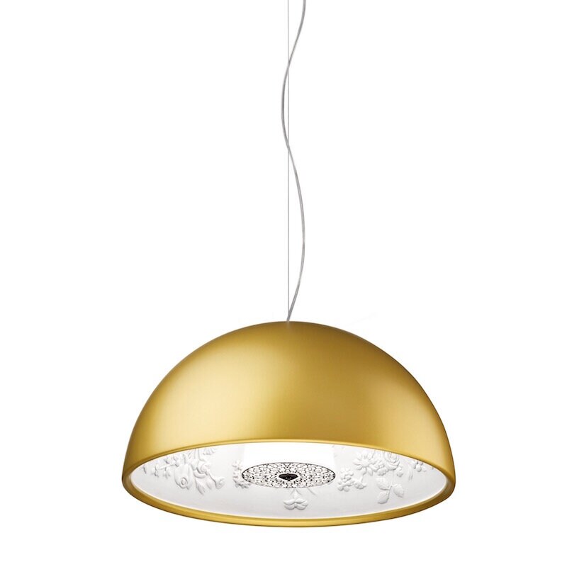 Skygarden small taklampa guld