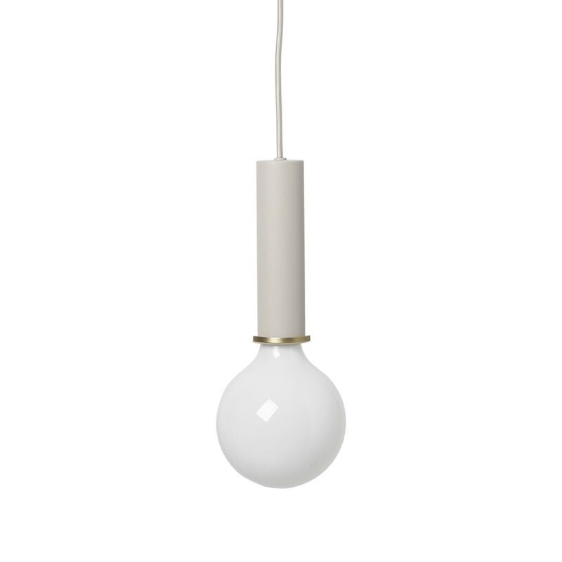 Ferm Living - Collect Socket taklampa hög ljusgrå