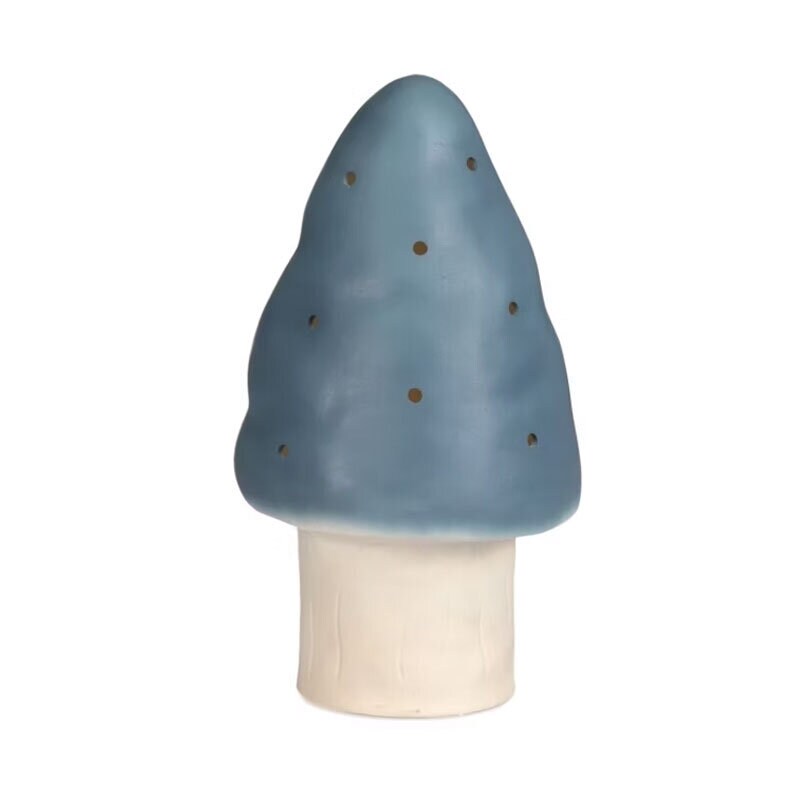 Svamplampa liten blå