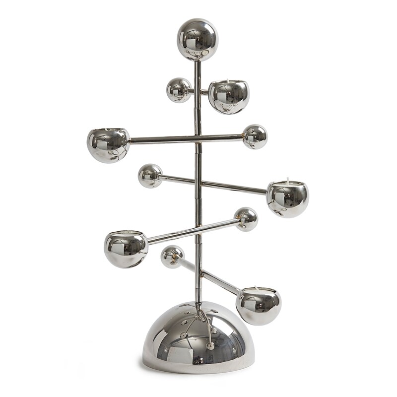 KLONG - Teluria ljusstake Nickel