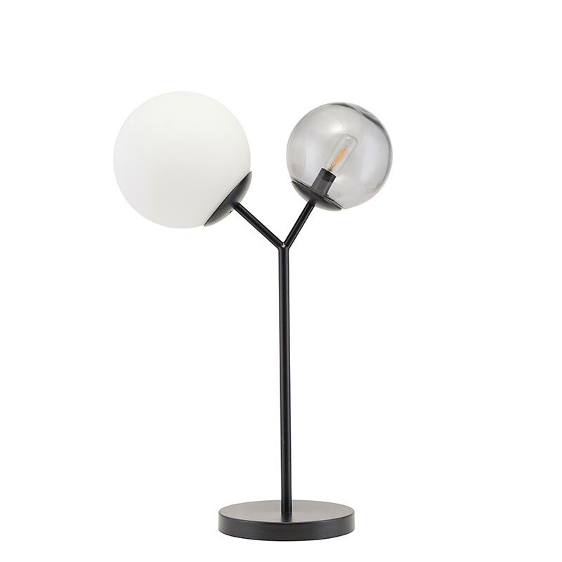 House Doctor - Twice bordslampa svart