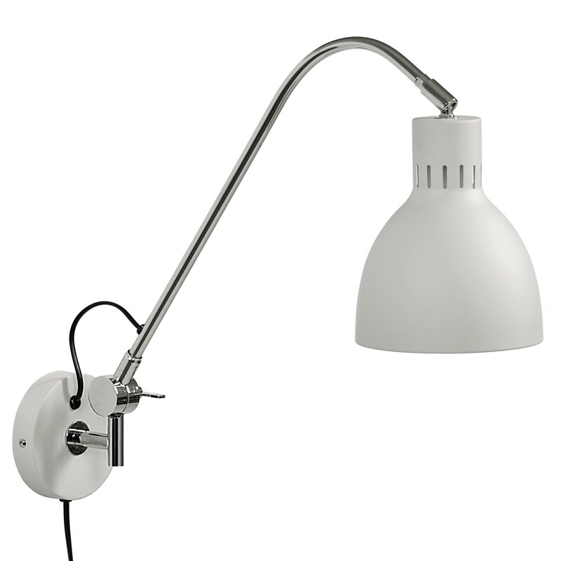 Armaturhantverk - Gotland vägglampa vit