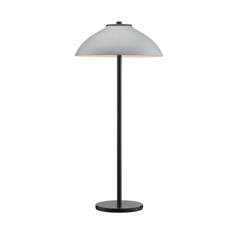 Vali High bordlampa svart-/betongstruktur