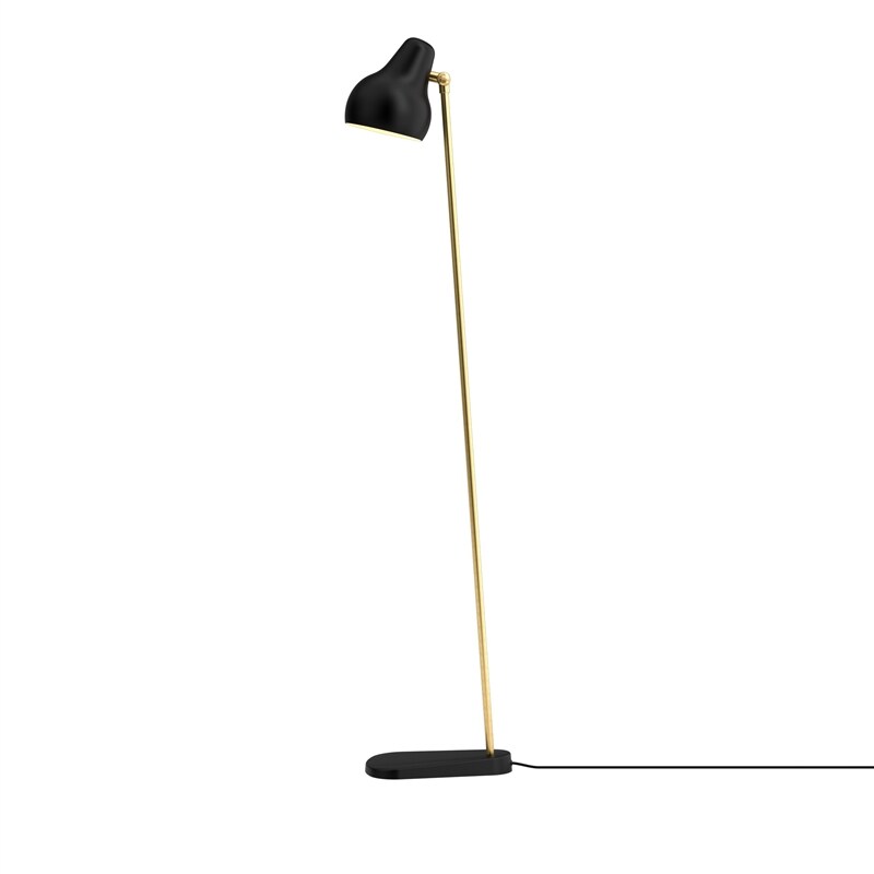 Louis Poulsen - VL38 Golvlampa Svart/mäsing