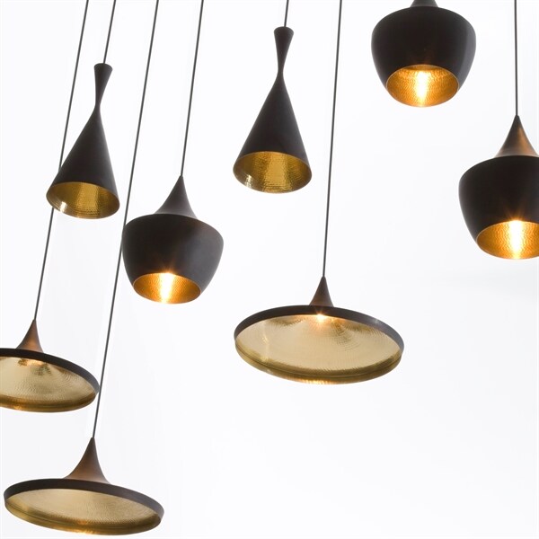 Tom Dixon Beat Tall Taklampa Svart Tom Dixon
