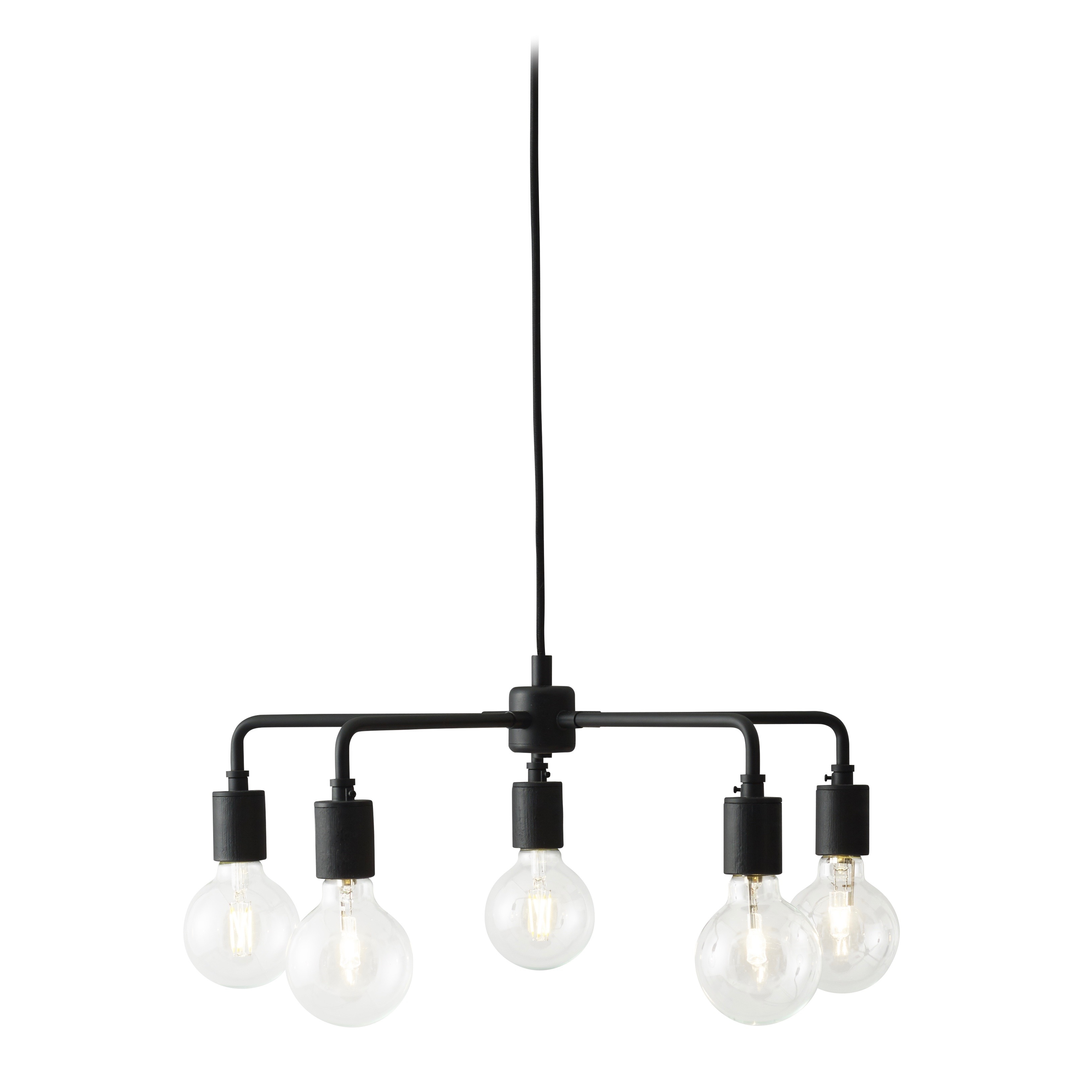 Leonard chandelier Taklampa svart