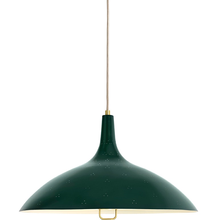 1965 taklampa bistro green