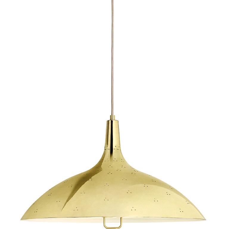 1965 taklampa brass