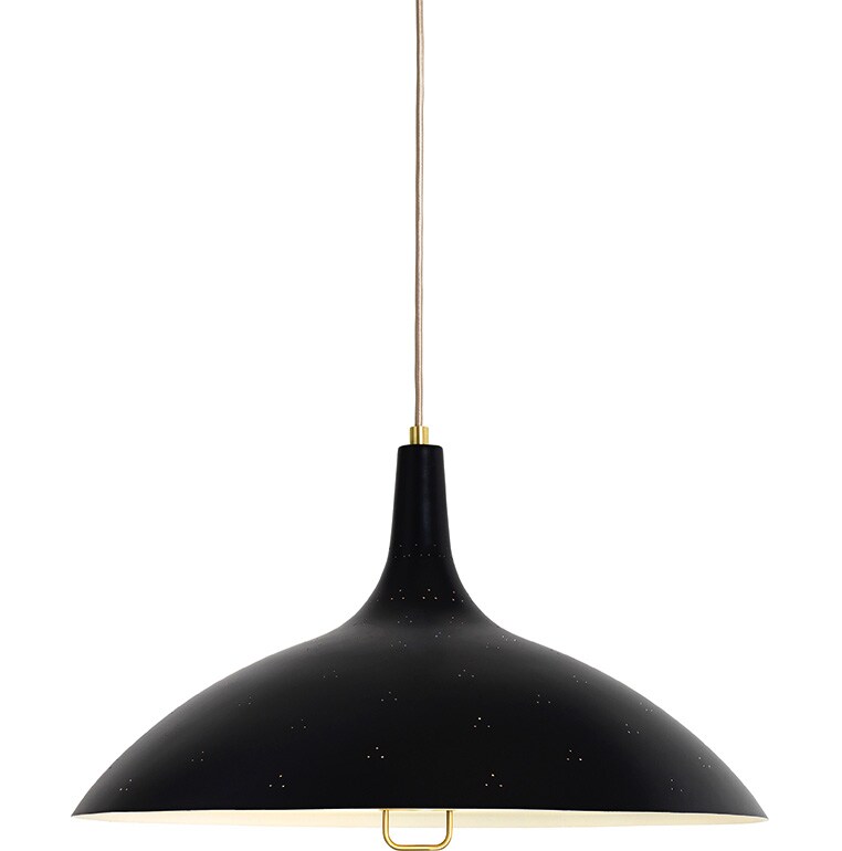 1965 taklampa soft black