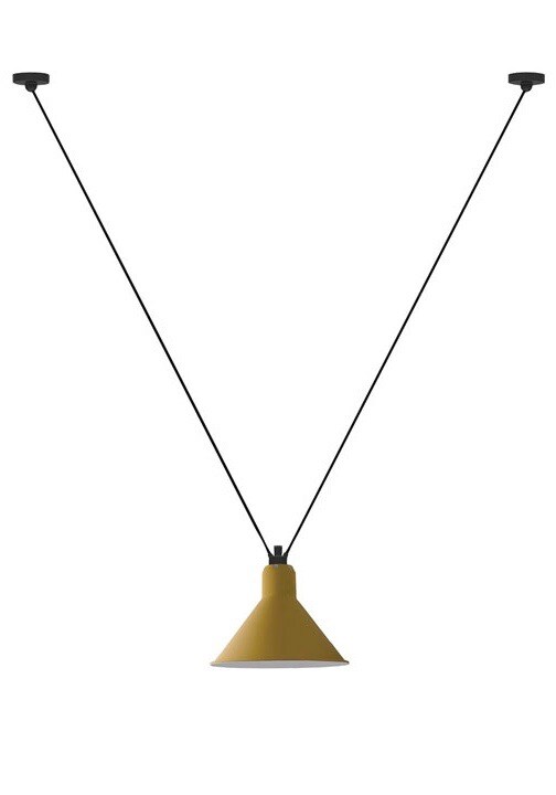 Les Acrobates de gras N°323 L Conic Taklampa Gul