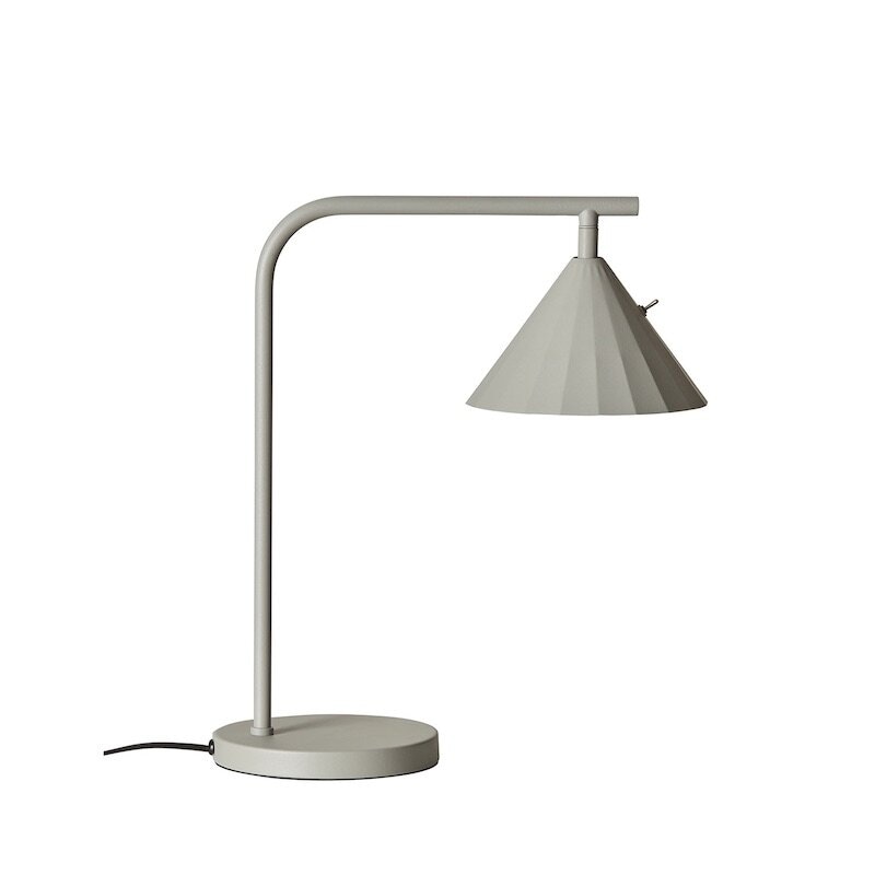 Rain bordslampa beige