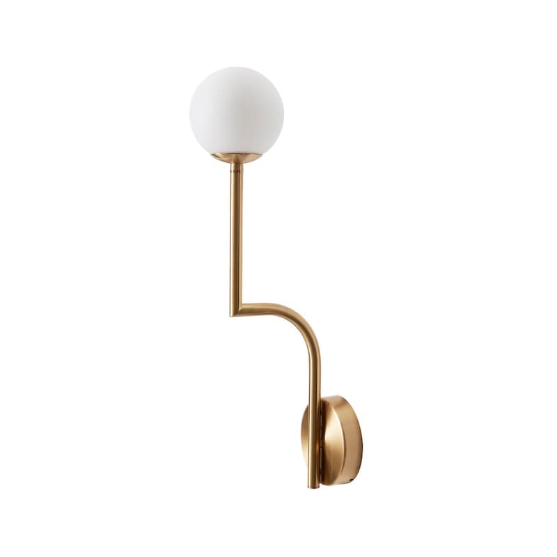 Mobil 46 Wall lamp Brass, opal