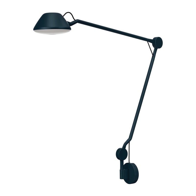 AQ01 Vägglampa Midnatts blå