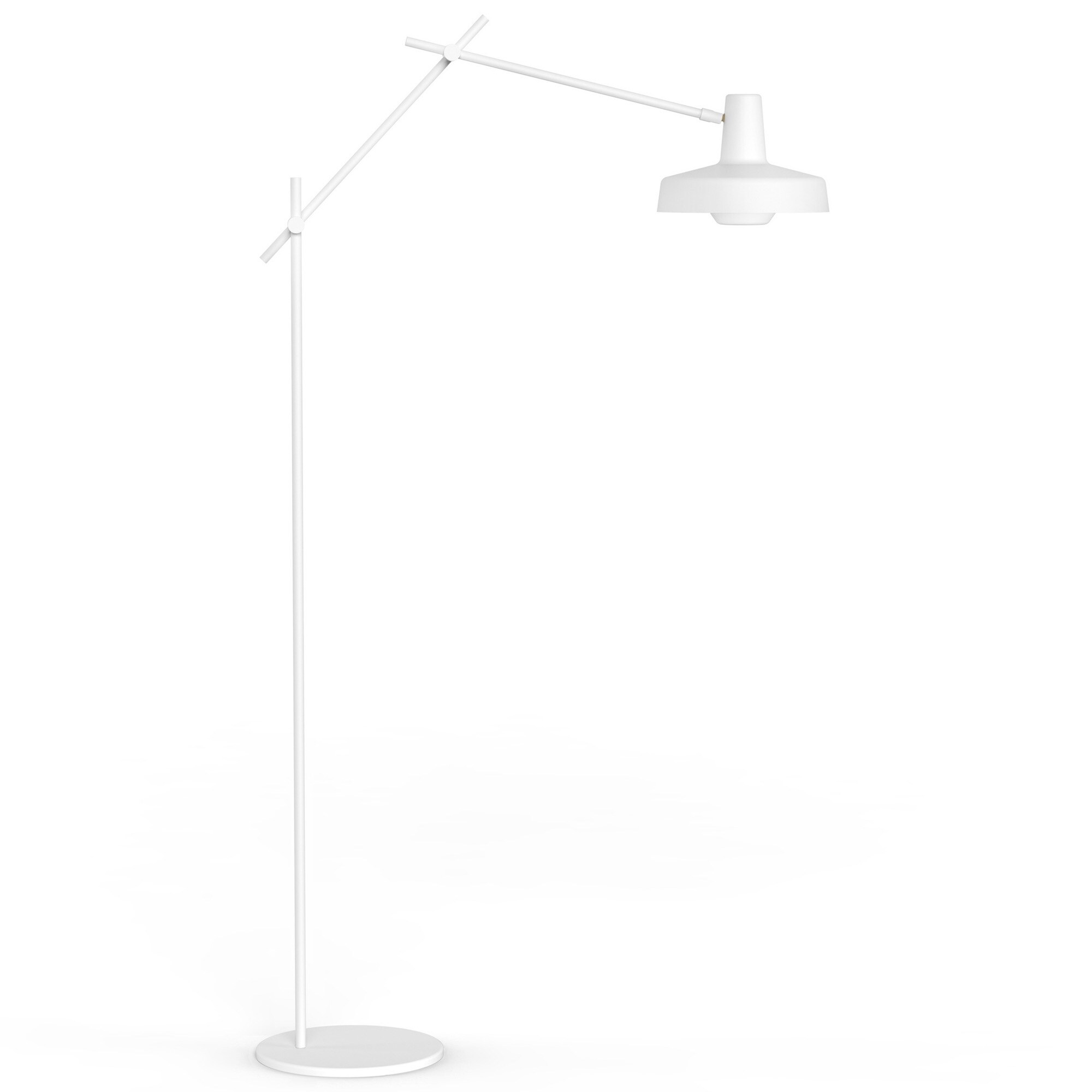 Arigato golvlampa vit