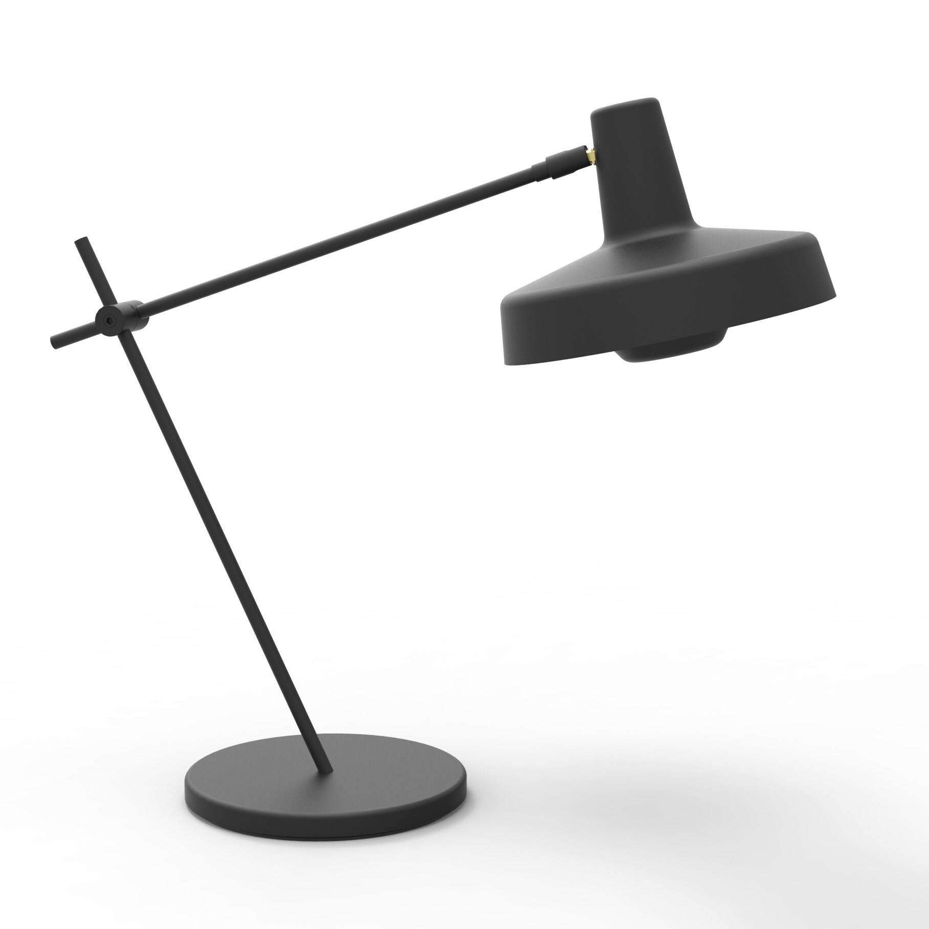 Arigato bordslampa kort svart