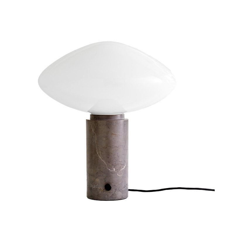 Mist AP17 bordslampa grigio caldo/opalglas