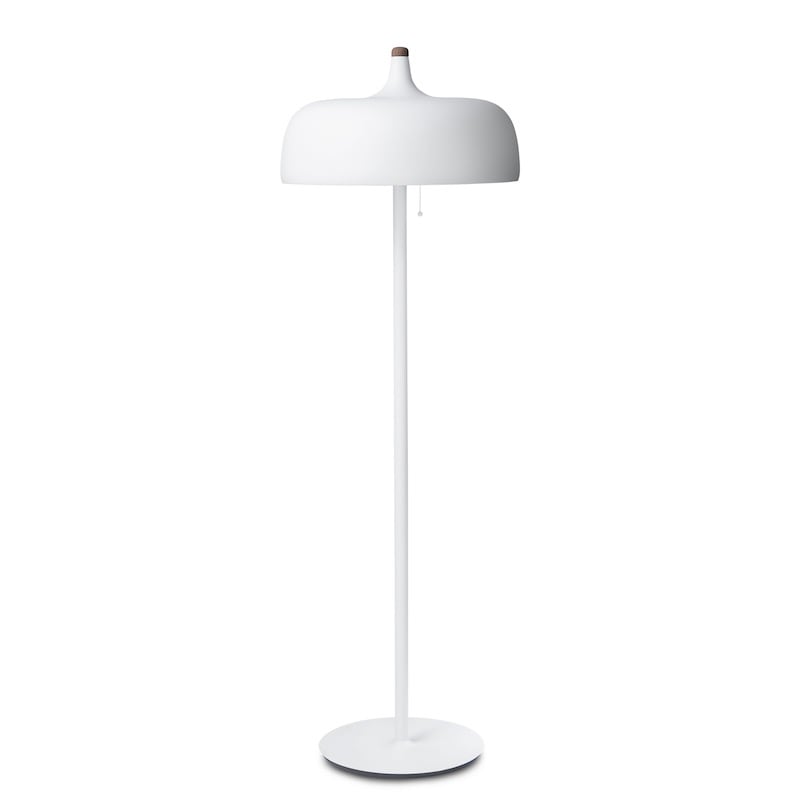 Acorn golvlampa vit