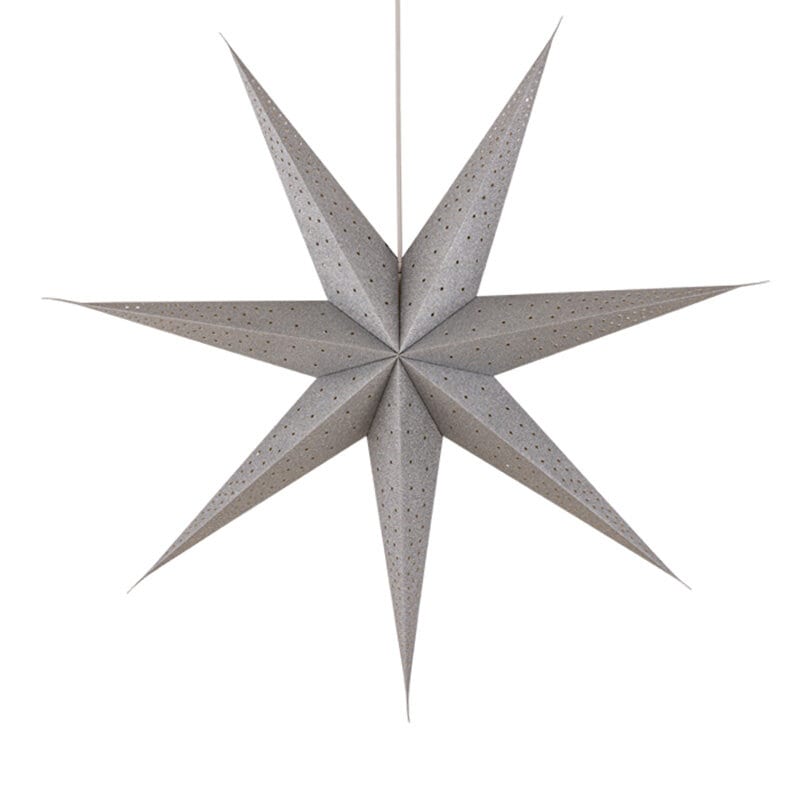 Twiggy Ø75 stjärna glitter silver