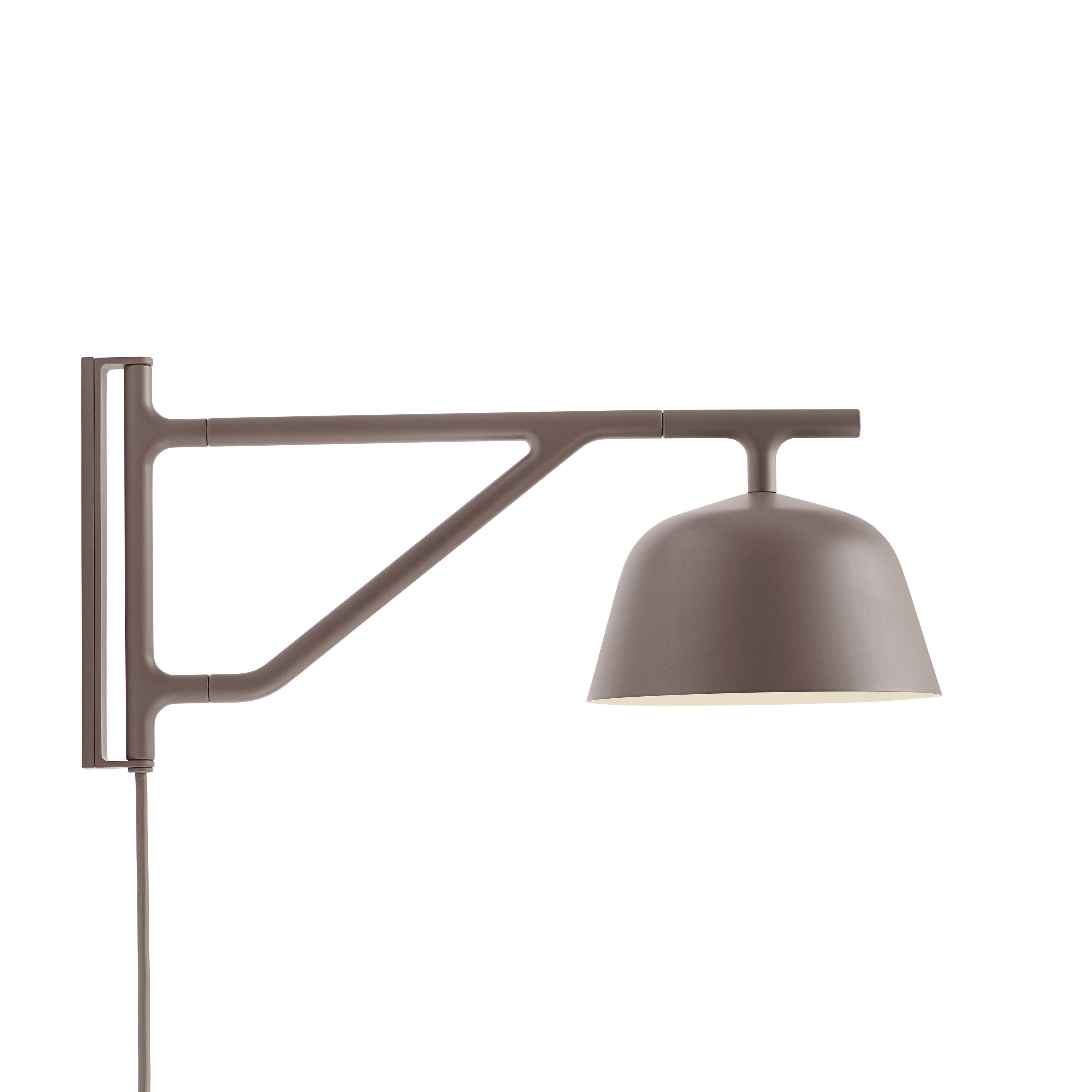 Ambit vägglampa taupe