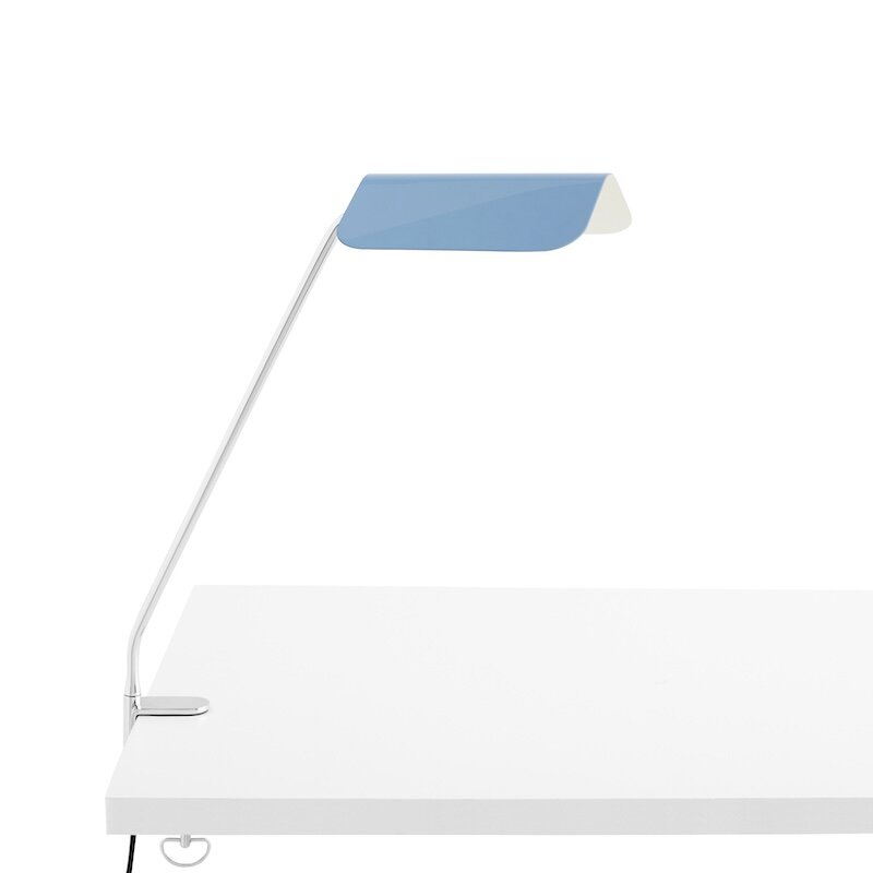 Apex desk klämlampa pastel blue