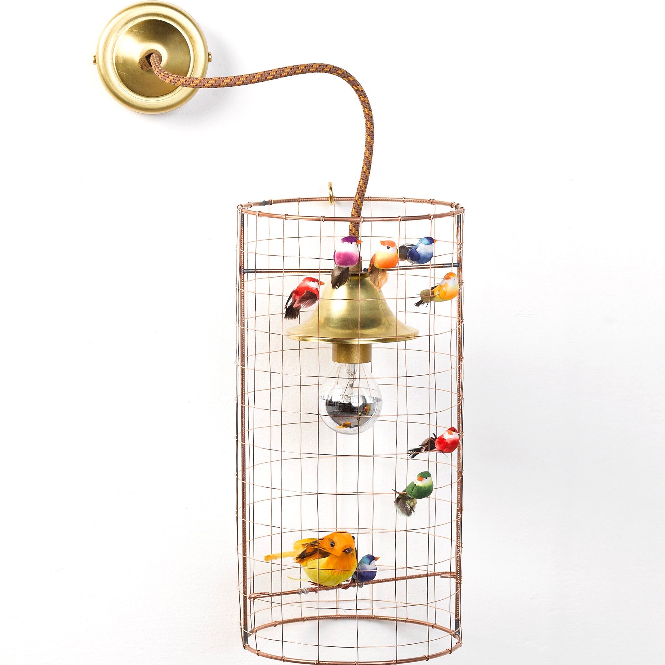 Applique Volière vägglampa