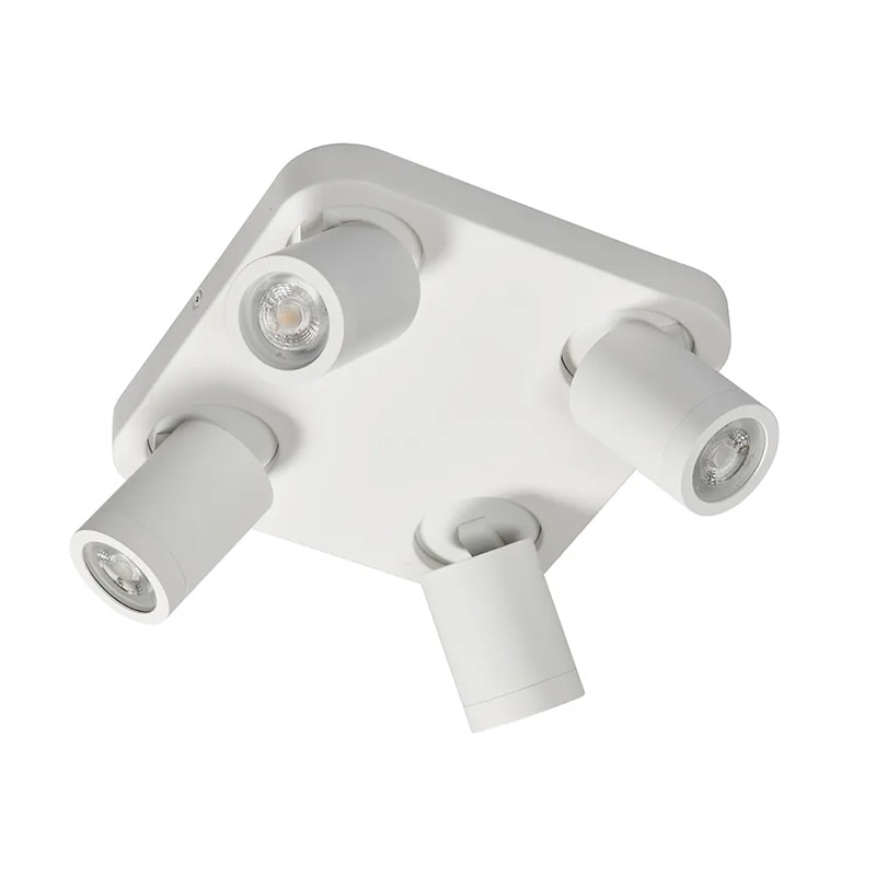 Torsö 4:a taklampa badrumsbelysning vit IP44