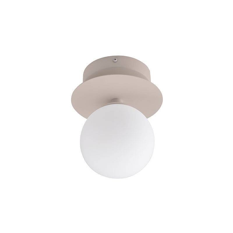 Art Deco IP44 badrumsbelysning mud/vit