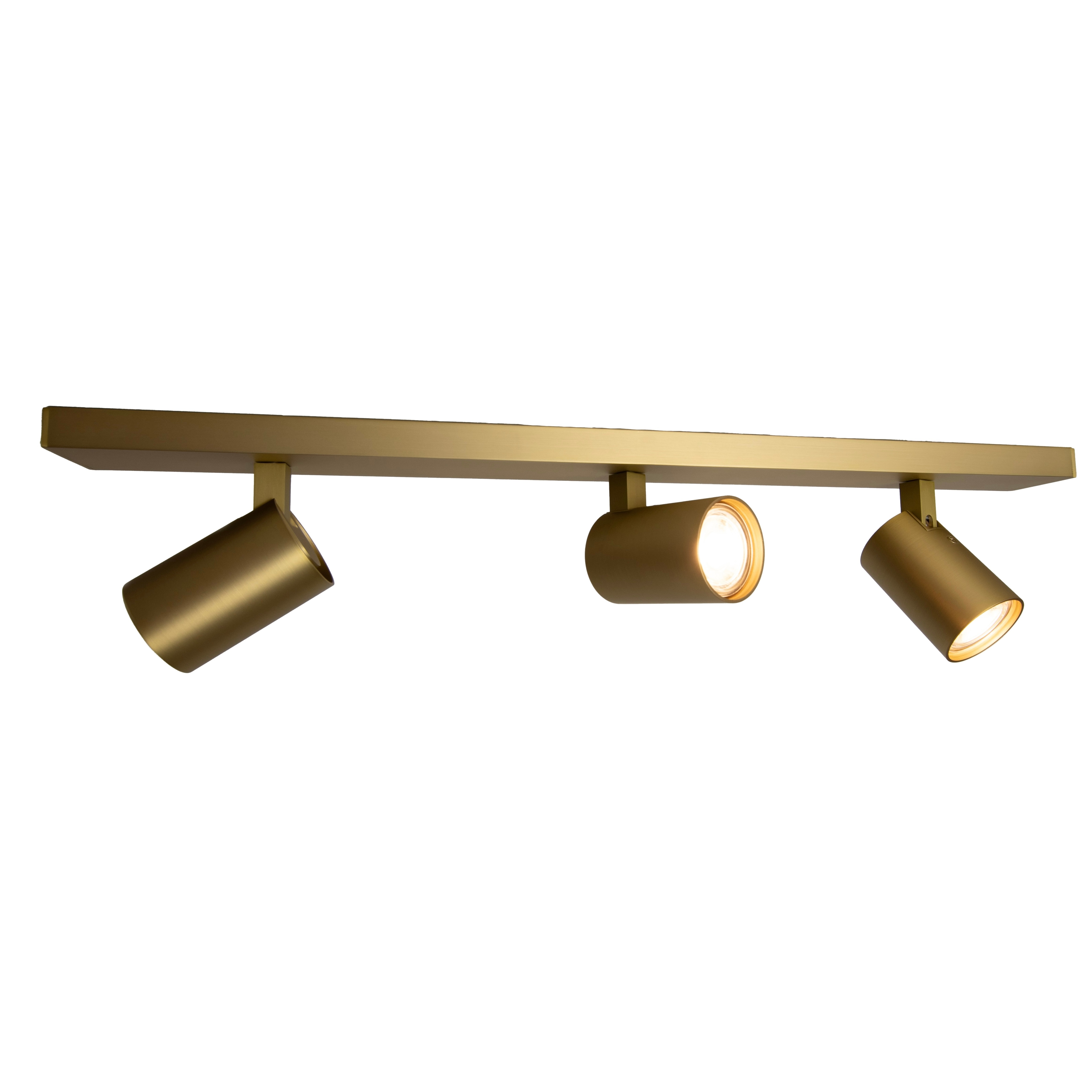 Ascoli triple bar spotlight matt mässing